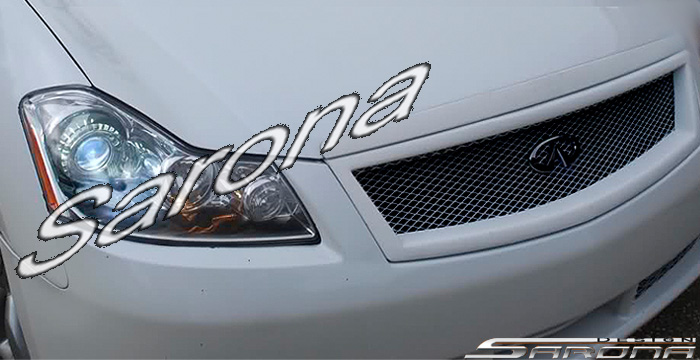 Custom Infiniti M35  Sedan Grill (2006 - 2007) - $325.00 (Part #IF-003-GR)